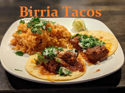Birria Tacos with Beef or Venison. Homemade AUTHENTIC...