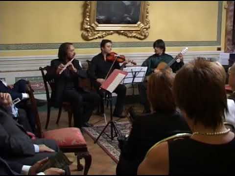Trio in Do maggiore  III° tempo per flauto violino e chitarra