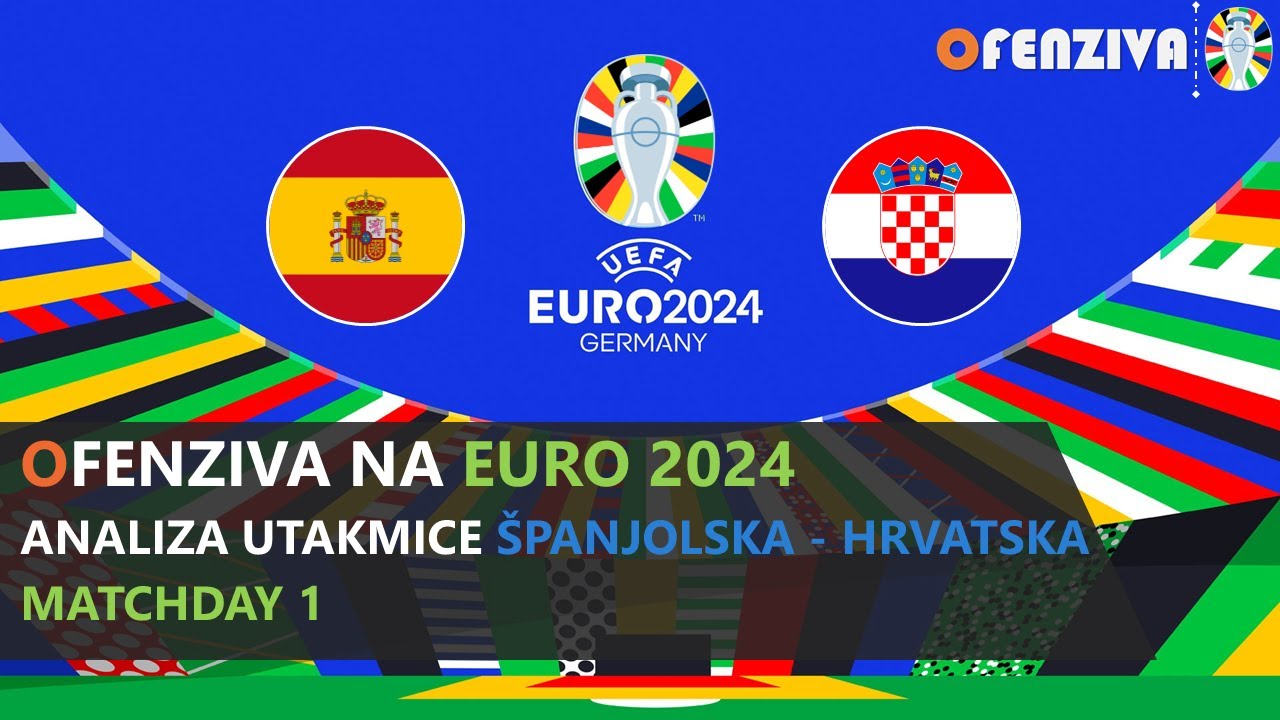 Ofenziva na Euro live: Hrvatska - Španjolska 0:3