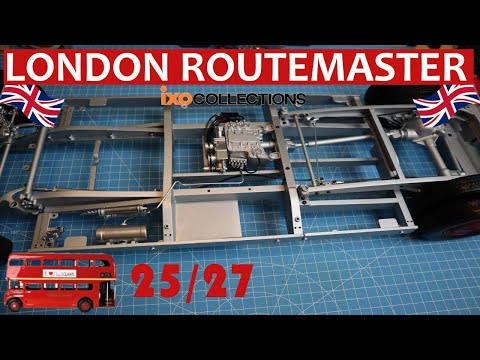 Assemble the 1961 London Routemaster Bus RM857 @IXOCOLLECTIONS 25/26/27
