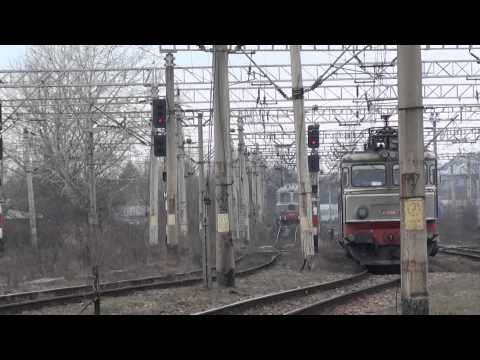 Tren IR1832 Cluj - Iasi intra in statia Suceava cu EA350 - 14.03.2015