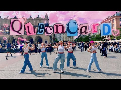 [KPOP IN PUBLIC | KRAKOW | ONE TAKE] (여자)아이들 (G)-IDLE  - '쾬카QUEENCARD' Dance Cover by loners