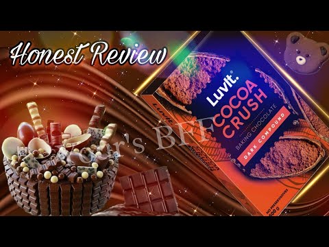 Luvit Dark chocolate Compound | Cake Chocolate |Dark chocolate compound | Luvit chocolate | Cake