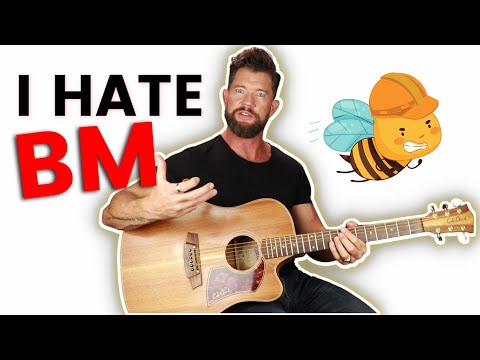 B minor (Bm) Bar Chord - How to change barre chords quick | Beginner Guitar Lesson