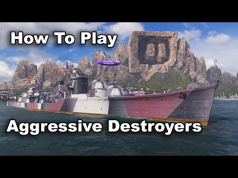 Kitakaze - How To Play Destroyers Aggressively