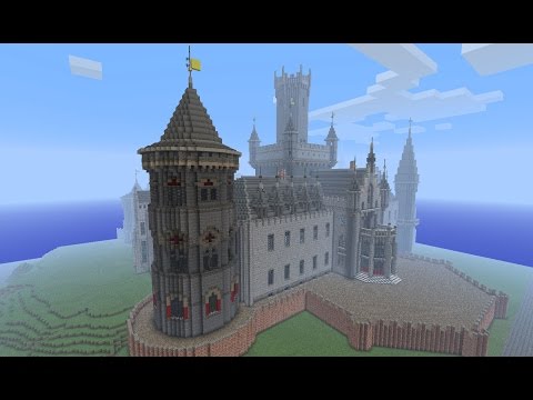 AserGaming - Minecraft: how to make a castle - (minecraft castle)
