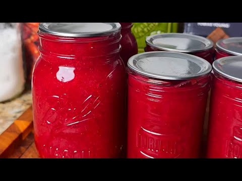 How make & preserve cranberry sauce! 