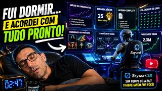 Inteligência artificial que trabalha sozinha enquanto você dorme (teste completo do Skywork).