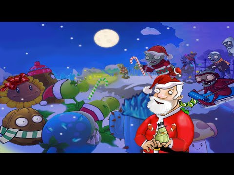Plants vs Zombies Christmas Edition (Remake) Mod Gameplay