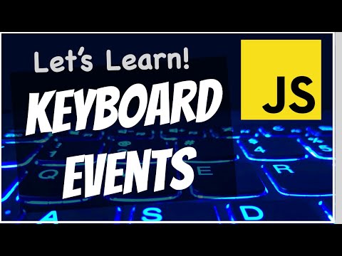 Javascript By Example Keyboard Events