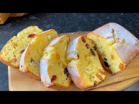 Recipe In 5 Minutes! You Will Make This Cake Every Day! Easy Quick Fruit Cake Recipe