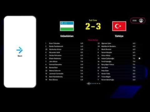 World Cup - Group E - Turkey v Uzbekistan
