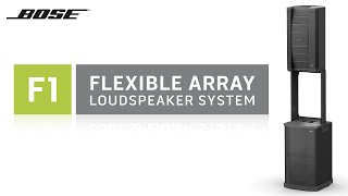 Youtube Video - Bose F1 Flexible Array Loudspeaker System