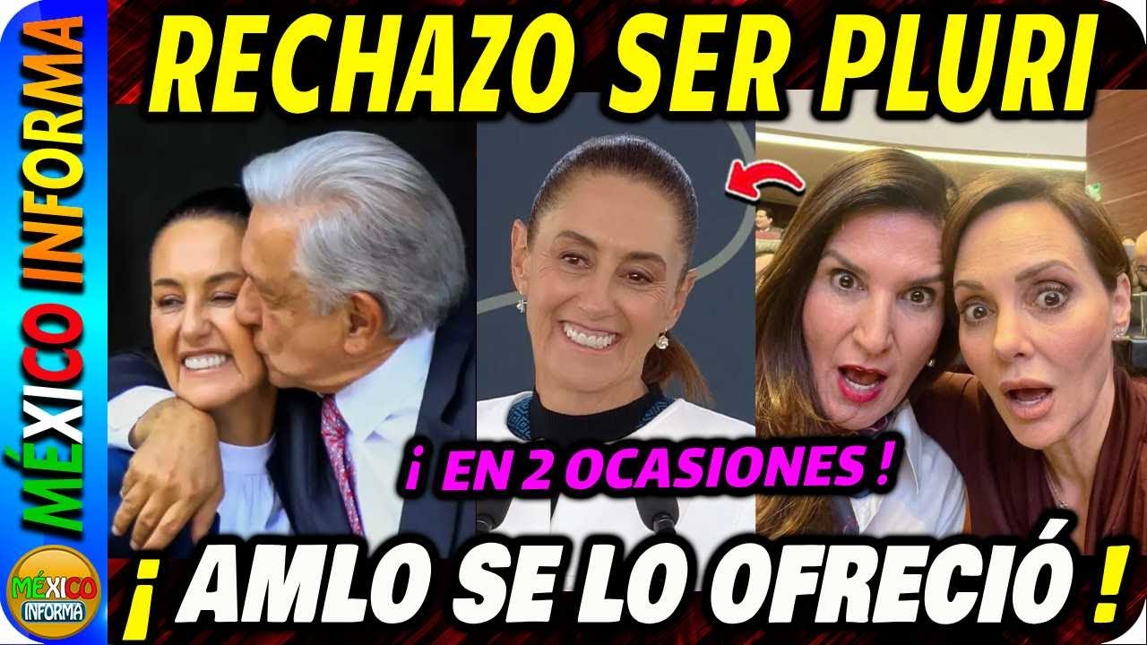 LA PRESIDENTA RECHAZO SER PLURI EN 2 OCASIONES. OPOSICIÓN EN SHOCK POR REFORMA ELECTORAL.