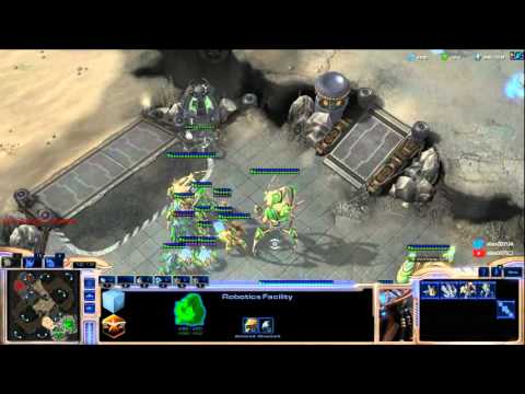 Случайный Алесиор + Случайный грандмастер в SC2:HotS Ep.4