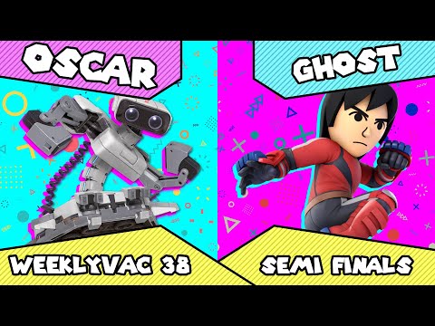WeeklyVac 38 - SSBU - Oscar (R.O.B) vs Ghost (Mii Brawler)