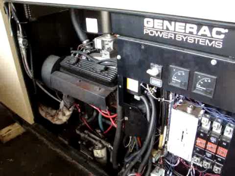 Used- Generac 50 kW prime rated Natural Gas Generator Set - stock # 44216001