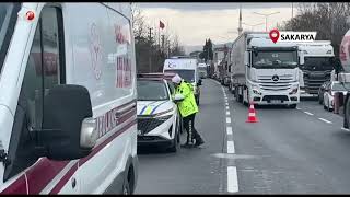 D 650’de Feci Kaza Otomobilin Çarptığı Anne Yaralandı, Kızı Hayatını Kaybetti