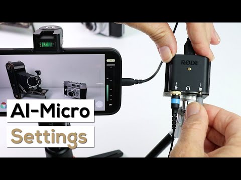 Rode AI-Micro Settings | Using the Rode Central and Rode Reporter Apps