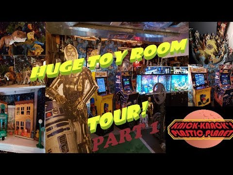 Vintage & Modern Super Awesome Toy Collection Room Tour Part 1