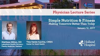 Simple Fitness & Nutrition: Making Tomorrow Better Than Today