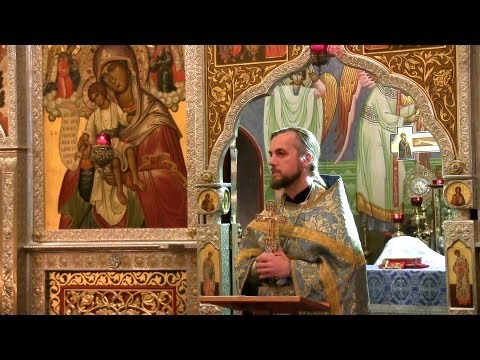 2013.09.22. Parable of the Wicked Husbandmen. Sermon by Priest Victor Klimenko