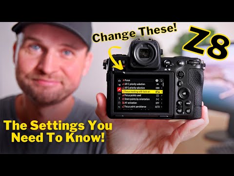 Set Yourself Up For Success! | Nikon Z8 & Z9 The Settings You NEED To KNOW!