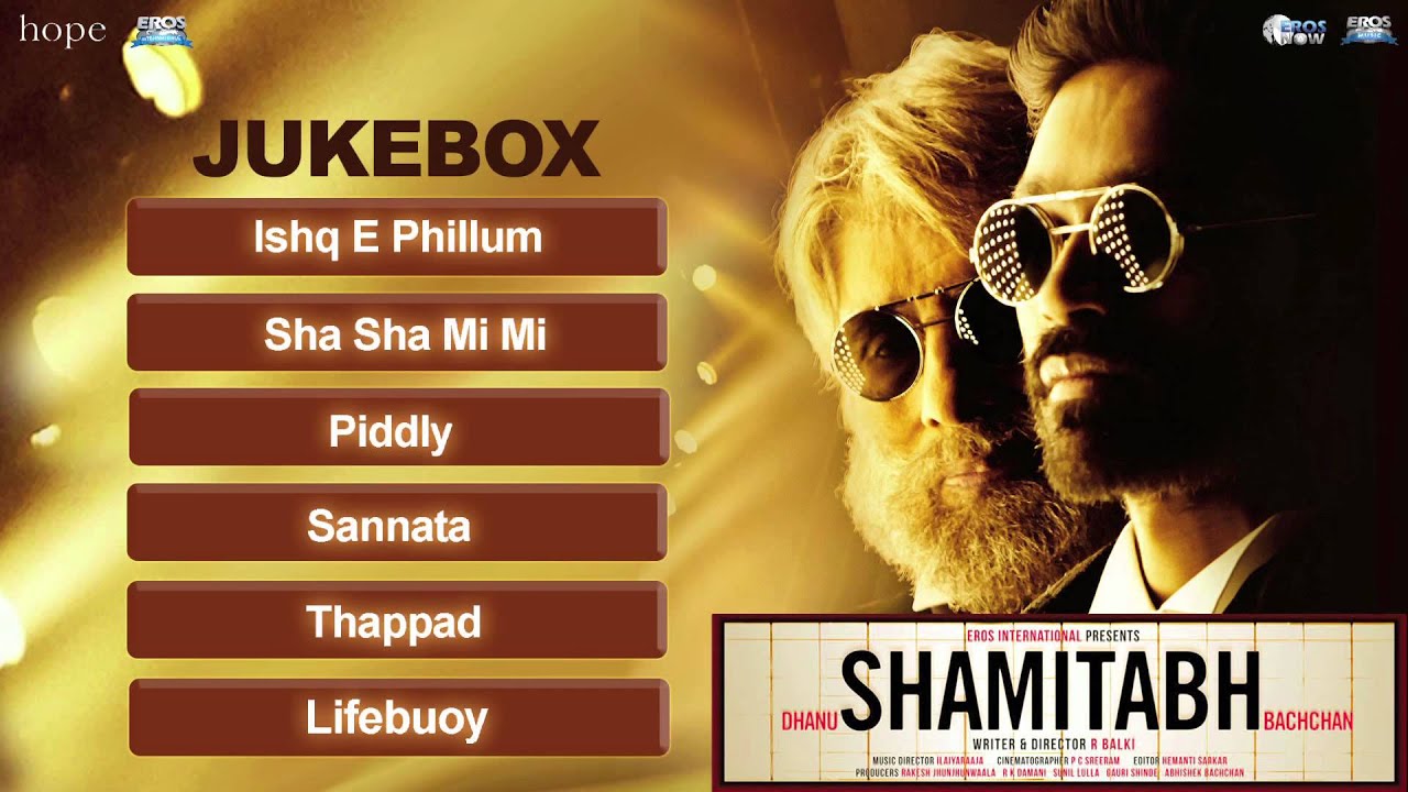 Piddly Lyrics | Shamitabh | Amitabh Bachchan, Dhanush | Amitabh Bachchan | Ilaiyaraaja