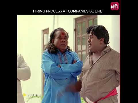 Tag your HR 😂😂 and thank them for recruiting | #muthu | #rajinikanth | Shorts