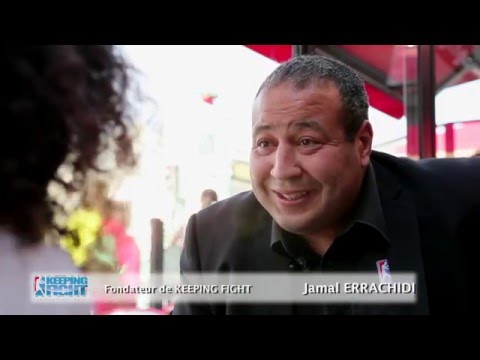 Djamel présente Keeping Fight, la marque solidaire.