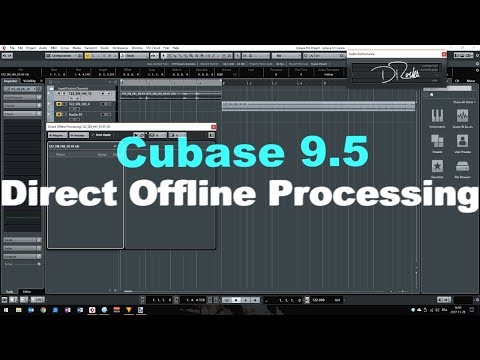 Steinberg Cubase 9.5 Review, Best New Feature: Direct Offline Processing (updated video)
