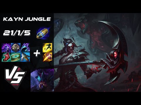 JUNGLE Kayn vs Rek'Sai - NA Challenger Patch 14.5