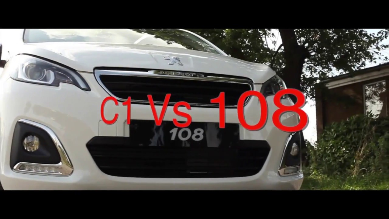 Is a Citroen C1 the same as a Peugeot 108?