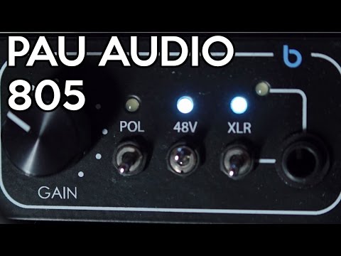 Pau Audio 805 - World Class Mic Preamp at an Affordable Price