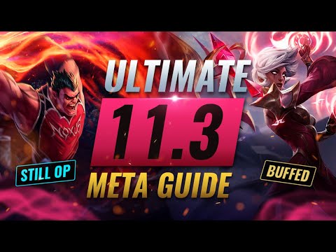 HUGE META CHANGES: BEST NEW Builds, Trends, & Picks For EVERY ROLE - League of Legends Patch 11.3