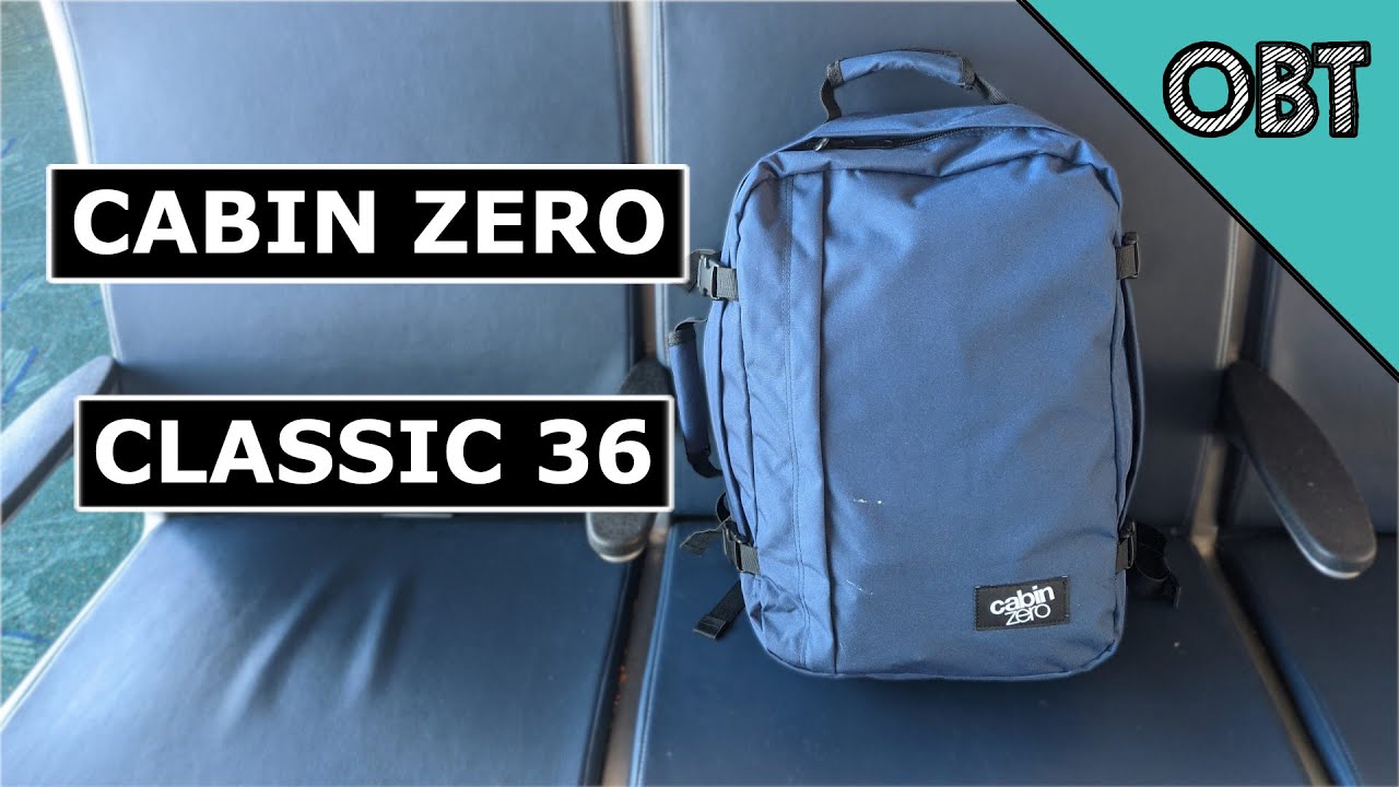 Cabin Zero Classic Backpack 36 Review (Minimalist Carry-on Backpack)