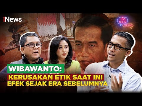 Wibawanto Sebut Kerusakan Etik Saat Ini Efek Akumulatif dari Era Pemerintahan Sebelumnya
