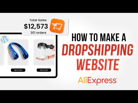 How to Make a Dropshipping Website in WordPress & AliDropship