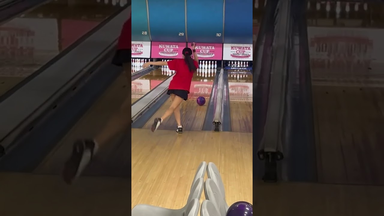 🎳 #ボウリング #bowling #볼링　#保齡球　#sports #shorts #idol #熊本美和 #Pリーガー #ベビブレ #japan #fyp #おすすめ  #無加工 #スポーツ