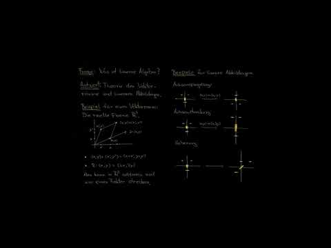 Lineare Algebra I 1-1-1: Vektorräume und lineare Abbildungen