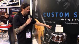 2014 Winter NAMM Sonor 'One of a Kind' Custom Snare Drums