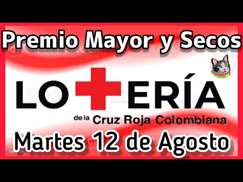 🔴 Resultado PREMIO MAYOR Y SECOS Loteria de CRUZ ROJA Martes 12 de Agosto de 2025