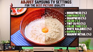 Tips: Best Picture Settings for Samsung Smart TV 4K Crystal UHD!