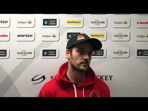 Interview mit Evgenï Chiriaev zum Spiel EHC Visp - EVZ Academy (3:2)