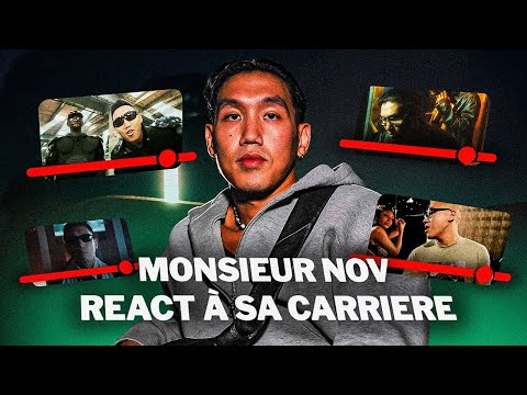MONSIEUR NOV reacts to his career ("Trop Fresh", Josman, Alpha Wann, "Quand vient la nuit") - REACT