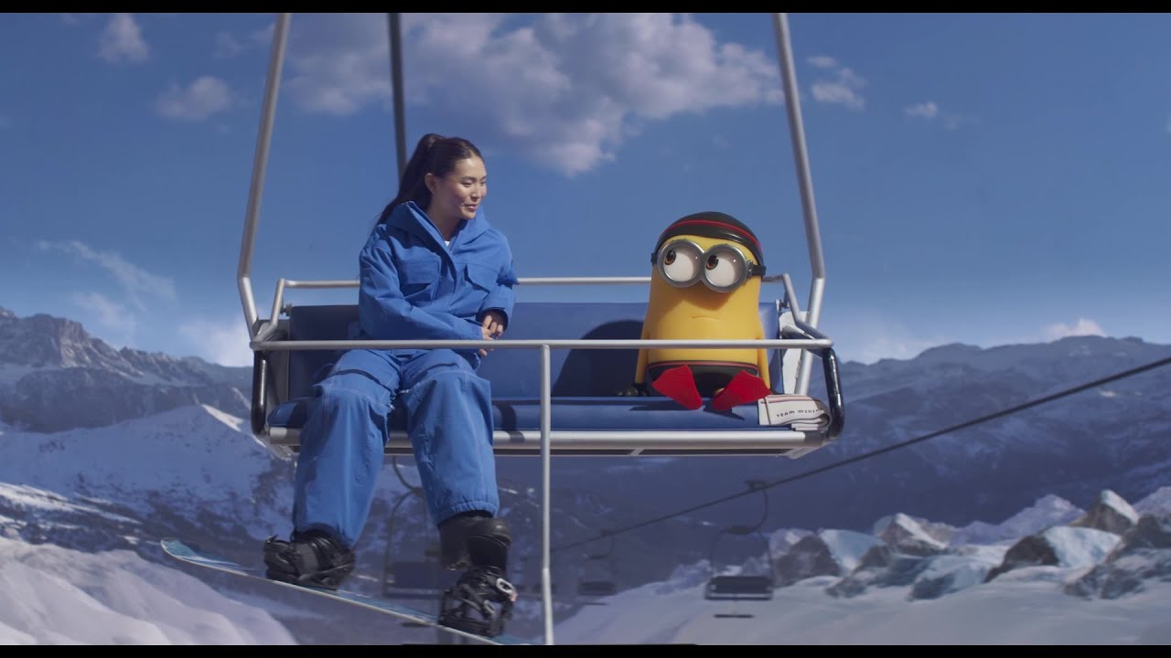 Minions x Chloe Kim 2026 Milan Cortina Winter Olympics Spot
