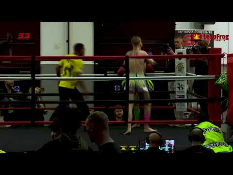 Alfie Baker Vs Patrick Fox - S3 Fight League 53.5kg C-Class Muay Thai on 14th October 2023