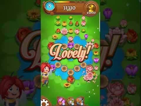 Blossom Blast Saga Level 1044