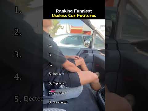 Ranking Craziest Useless Car Features 😭🥀#Car #BadDesign #CarFails #relatable #funny