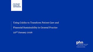 Using Cubiko to Transform Patient Care and Financial Sustainability in General Practice